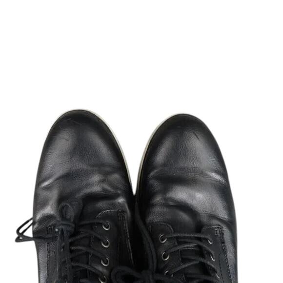Dr Scholls Shoes Mens 12 Boots Casual Lifestyle Vandal Comfort Combat Zip Black